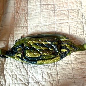 NWOT Green Camo Oliver Thomas bag!